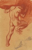 Franz von Stuck - Studie zu Sisyphos
