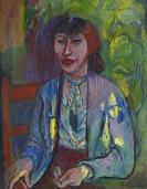 Bruno Krauskopf - Portr&auml;t Frau L.A.