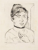 Max Beckmann - Bildnis Frau Carl