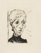 Max Beckmann - Alte Frau