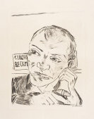 Max Beckmann - Der Ausrufer (Selbstbildnis)