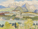 Erich Heckel - Kärnten-Landschaft
