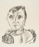 Max Beckmann - Frauenbildnisse (3 Bll.)