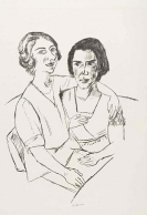 Max Beckmann - Paare (3 Bll.)