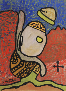 Gaston Chaissac - L'escargot lunaire