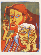 Peter August B&ouml;ckstiegel - Mutter und Ich