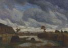 Modersohn, Otto - Dunkle Moorlandschaft