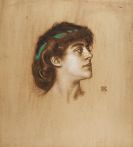 Stuck, Franz von - Portr&auml;t einer Dame