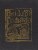 Otto Mueller - Titelholzschnitt f&uuml;r die Siebte Jahresmappe der Br&uuml;cke 1912