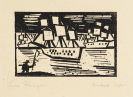 Lyonel Feininger - Kreuzende Segelschiffe, 1 (Kreuzende Segler)
