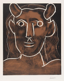 Picasso, Pablo - T&ecirc;te de faune