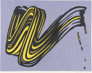 Roy Lichtenstein - Brushstroke