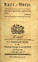 Gotthold Ephraim Lessing