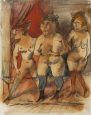 Otto Dix - Drei Weiber