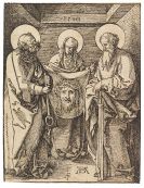 Dürer, Albrecht - Veronika zwischen St. Peter und Paul