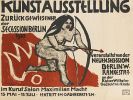 Hermann Max Pechstein - Plakat: Kunstausstellung Zurückgewiesener der Secession Berlin