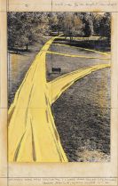  Christo - Wrapped Walk Ways (Project for J. L. Loose Park, Kansas City, Missouri)