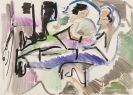 Ernst Ludwig Kirchner - Liegendes Paar auf Ruhebett