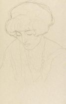 Gustav Klimt - Mit gesenktem Blick