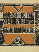 Erich Heckel - Katalog der Ausstellung Erich Heckel in der Kunsthütte Chemnitz