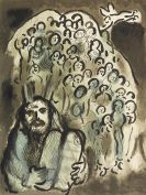 Marc Chagall - 4 illustrierte Werke mit Widmung