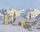 Alfons Walde - Kitzbühel im Winter
