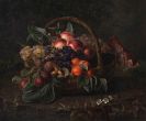 Johan Laurentz Jensen - Stillleben mit Früchtekorb