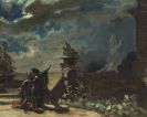 Spitzweg, Carl - Hamlet und der Geist seines Vaters