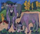 Kirchner, Ernst Ludwig - Kühe im Herbst