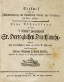 Schiller, Friedrich - Versuch über den Zusammenhang... 1 Beigabe