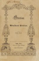 Stifter, Adalbert - Studien. 6 Bde. in 3 Kassetten