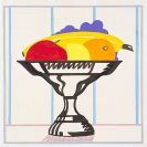 Tom Wesselmann - Study for Metal Compote and Fruit