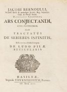 Bernoulli, Johann - Ars conjectandi