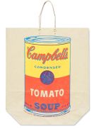 Andy Warhol - Tüte Campell&#039;s signiert