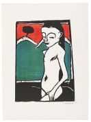 Erich Heckel - Fr&auml;nzi stehend (Stehendes Kind)