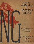 Novembergruppe - NG (sic) Heft 1 Novembergruppe