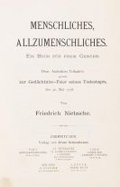 Nietzsche, Friedrich - Menschliches, Allzumenschliches