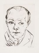 Beckmann, Max - Selbstbildnis