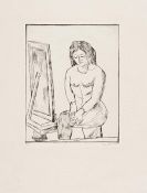 Beckmann, Max - Toilette (Vor dem Spiegel)