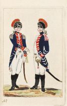 Ronnenberg, Johann Gottlieb Ferdinand - Abbildung der chur-hannoverschen Armée-Uniformen