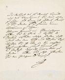 Goethe, Johann Wolfgang von - G 5: Eigh. Brief an C. J. R. Ridel. 1 S.