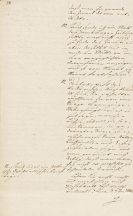 Johann Wolfgang von Goethe - G 13: Brief von Schreiberhand an H. C. A. Eichstädt. 8 Spalten.