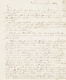 Goethe, Johann Wolfgang von - G 15: Brief von Schreiberhand an H. C. A. Eichstädt. 1 S