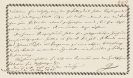 Johann Wolfgang von Goethe - G 17: Billet von Schreiberhand an H. C. A. Eichstädt. 1 S.