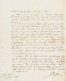 Johann Wolfgang von Goethe - G 21: Brief von Schreiberhand aus Karlsbad an F. J. Rochlitz. 2 S.