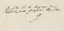 Johann Wolfgang von Goethe - Eigh. Billet an Bertuch
