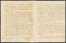 Goethe, Johann Wolfgang von - G 64. Brief von Schreiberhand an Ottilie von Goethe. 4 S.