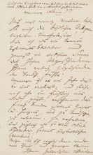 Müller, F. von - Brief an Knebel, 1 S.