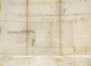 Karl V. - A 50: Urkunde, 2 S., mit Unterschrift von Philippe de Montmorency.