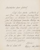 Goethe, Wolfgang Maximilian von - Brief, 1 S.